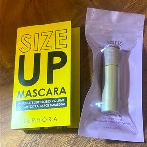 Tarte Tartelette XL Tubing & Sephora Size Up Mascaras